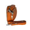 Schultertasche LEDER ORANGE 18x14x6 25012463 Seitenansicht